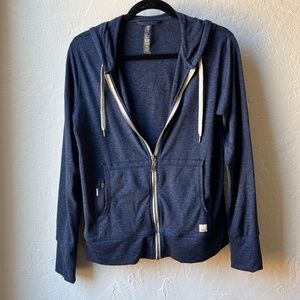 Vuori  Blue Full Zip Sweatshirt